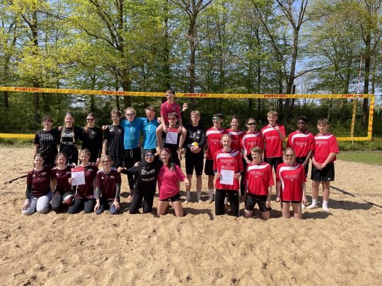 HG wird 2023 Vize-Stadtmeister im Beachvolleyball